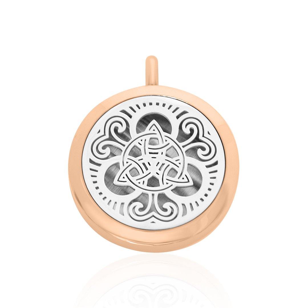 Essential Oil Locket Pendant FEP019RE-0